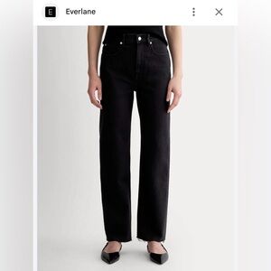 Everlane Way High Jeans in Coal 27 Long